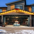 thumbnail image 4 of Large Festive Christmas Background for Holiday Parties and Santa Photography 7x16 Ft Garage Door Banner, 4 of 4