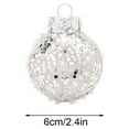 thumbnail image 3 of PENGXIANG Christmas Ball Ornaments for Christmas Tree 2.36 Inch Christmas Tree Ornaments Decorations with Hanging Rope Multi-Color Decoration for Holiday, 3 of 10