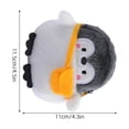 thumbnail image 2 of unbranded 2Ud Cute Penguin Coin Purse Negro De Gruesa Resistente Y Duradera, 2 of 8