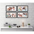 thumbnail image 3 of Traceease Wood Photo Frame For Table Top Frame- Small Wall Hanging Picture Frame- Black 12 x 24 Inches - Pack of 4, 3 of 8