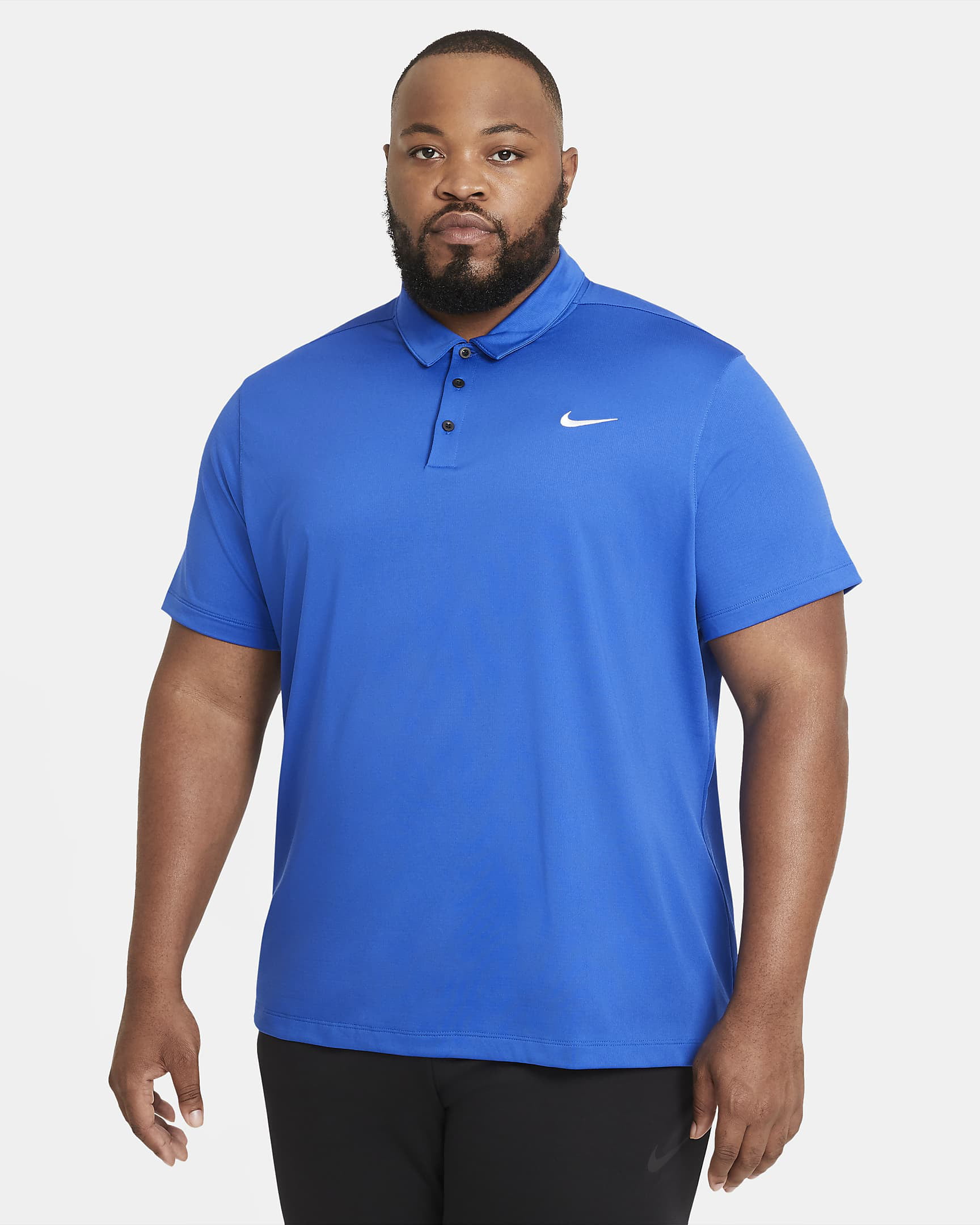 NIKE Men's Sleeve Polo Shirt, Royal Blue, XXL - Walmart.com