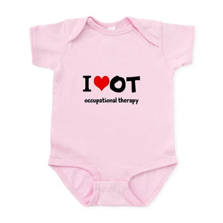 

CafePress - I 3 OT Body Suit - Baby Light Bodysuit Size Newborn - 24 Months