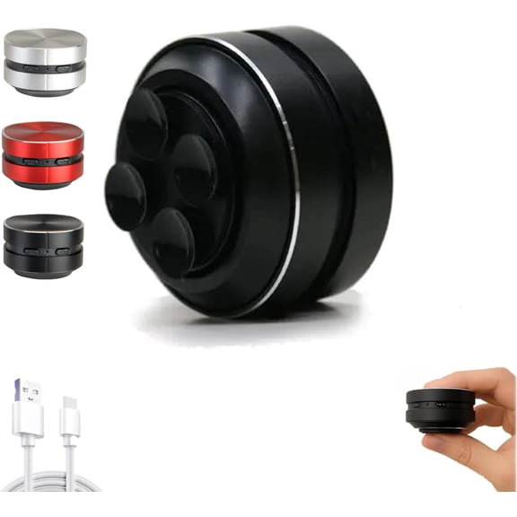 Echo Pod Speaker, Echo Pod Shower Speaker, Music Player with Suction Cup for Bath, Home, Outdoor, Travel (Black*1pcs)