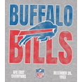 thumbnail image 2 of NFL Buffalo Bills AFC East Champs Sport-Grey Large Crew Fleece, 2 of 4