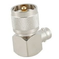 thumbnail image 6 of 2X UHF PL259 -259 Male to BNC Female Right Angle Adapter Connector,Silver, 6 of 7