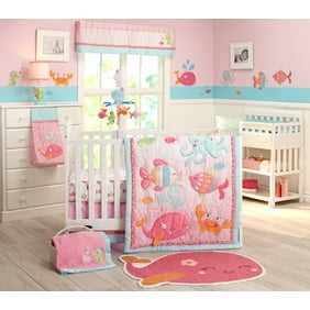 Woodland Friends 5 Piece Forest Animal Theme Baby Crib Bedding Set