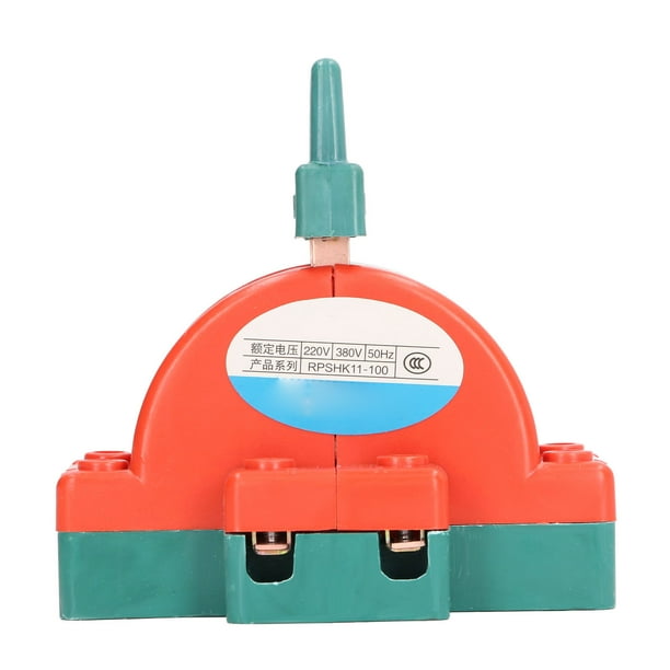 Interruptor de Cuchilla de Desconexión de 2 220 V 380 V Interruptor de Desconexión de Doble Tiro Interruptor de Carga Eléctrica con Anillos de Sujeción para Hoteles en ANGGREK Otros