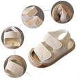 thumbnail image 7 of Gubotare Boy Sandals Baby Boys Girls Summer Sandals Outdoor Beach Anti-Slip Rubber Soft Sole Toddler First Walker Shoes Size 8.5 (Beige,Toddler 8.5), 7 of 7