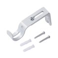 thumbnail image 5 of Curtain Rod Bracket Heavy Duty Curtain Pole Brackets Durable Curtain Hanger White, 5 of 8