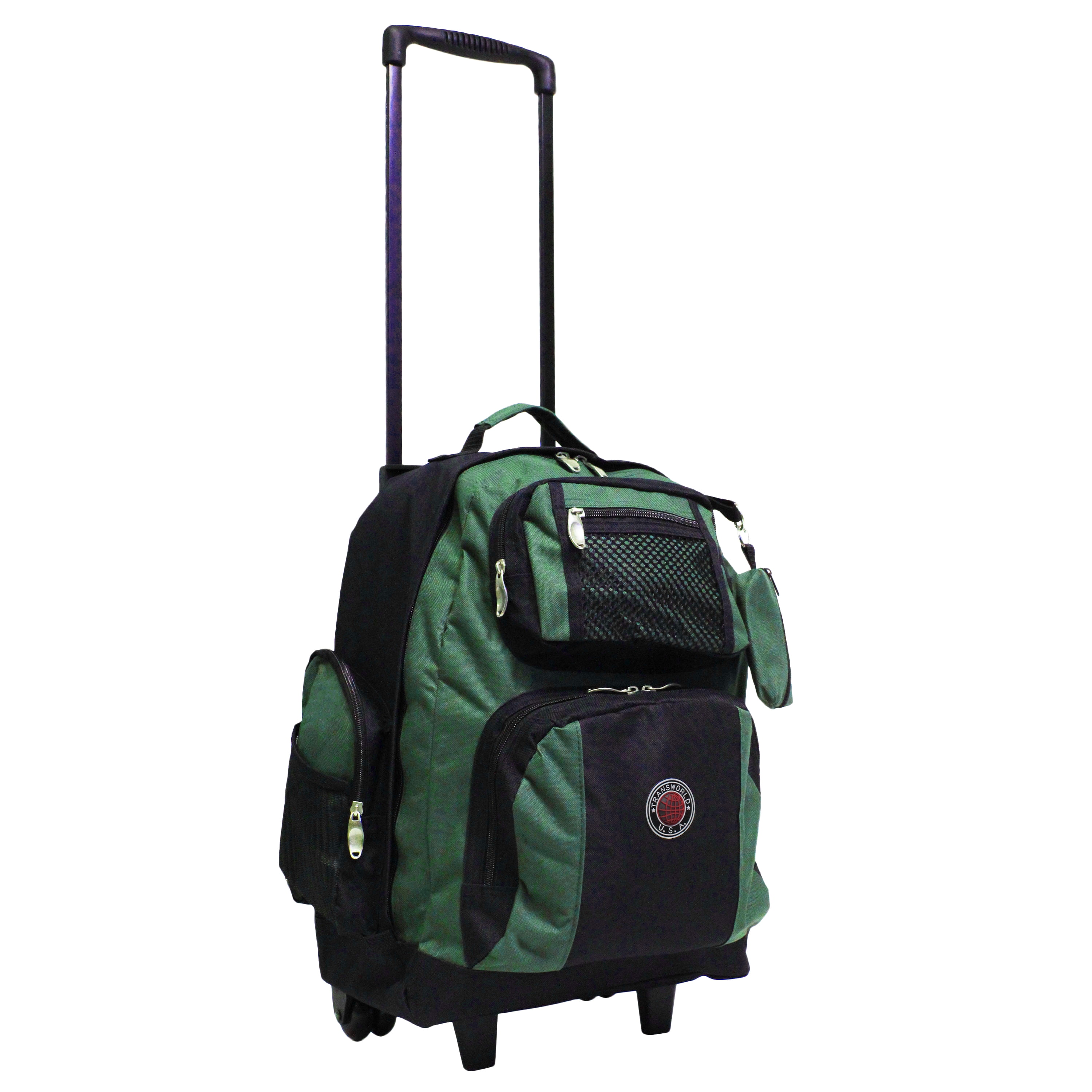 Transworld Transworld RollAway Deluxe Rolling Backpack Green