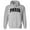Gray, variant on Paris College Style Hoodie Sweatshirt Unisex Large White