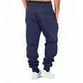 thumbnail image 6 of Dxzfnsa Mens Casual Comfy Pants Men Fashion Solid Color Joggers Sports Pants Drawstring Elastic Waist Sweatpants with Pockets Fall Athletic Outdoor Long Pants, 6 of 7