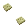 thumbnail image 2 of Cateissary Cojín de suelo de Tatami sólido, cojín de asiento cuadrado para sofá con asa, alfombrilla para silla de interior para sala de Verde claro 48*48*10cm 2piezas, 2 of 6