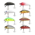 thumbnail image 2 of 8 Señuelos de Pesca realistas Crankbait superficie flotante anzuelos Top-Wasser aparejos cebo Swimbait para agua de salada de agua dulce cabeza de kusrkot Señuelos de pesca, 2 of 8