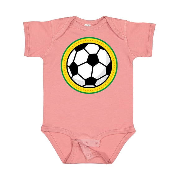 Inktastic Soccer Ball Sports Gift Boys or Girls Baby Bodysuit