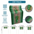 thumbnail image 6 of Saint Patrick's Day Table Runner 90 Inches Long Farmhouse Dress Scarves, Luck Leaves Car Brown Wooden Plaid Dining Tablerunner for Coffee Table/Kitchen Island/Party Décor, 13" x 90", 6 of 8