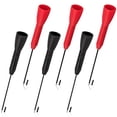 thumbnail image 1 of 6 Pack 2mm Needle Test Probes, 600V/10A Non-Destructive Multimeter Test for Leads Tl71 Tl75- 3 Black & 3 Red, 1 of 7