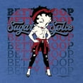 thumbnail image 5 of Wild Bobby Betty Boop Sugar and Spice Wink Betty Boop Tri-Blend Racerback Tank Top, Vintage Royal, X-Large, 5 of 5