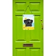 thumbnail image 2 of Black Pug Summer Beach Wall or Door Hanging Prints, 2 of 2