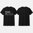 thumbnail image 5 of Funny One Star Review People T-Shirt, Unisex Short Sleeve Graphic Tee, 5 of 9