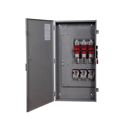 Eaton DH325FGK 400 Amp 240v 3 Phase Fusible Fused Type 1 Safety Switch