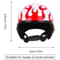 thumbnail image 2 of 2 uds casco de pollo Mini casco para mascotas accesorios de fotografía para mascotas, patos y pollos, 2 of 5