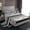 Grey, variant on Feelyou Contemporary Art Lines Bed Sheets, Green Stripes Abstract King Sheets, Teens Adult Men Women Sheet Set, Super Cozy Room Decor, 4pcs