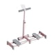 thumbnail image 2 of Equipo para ejercicios de piernas, entrenador portátil resistente para músculos de piernas y caderas, esquí Con soporte para teléfono, 2 of 9