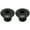 Black, variant on For Surron Dirt Bike Accessories 2Pcs Front Wheel Axle Lock Nuts In Aluminum