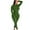 Army Green, variant on cfhntfmh Lounge Sets for Women Slim Turtleneck Long Sleeve Side Slit Basic Tops Comfy Stretchy Leggings 2 Piece Casual Outfits