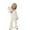 Beige, variant on Hiijoy Big Girls Pajamas Button-Down Long Sleeved Top Pants Sleepwear, Sizes 2-14