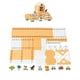 thumbnail image 3 of Juego de bloques de construcción de casa de madera para niños, ideal para interacción entre padres e hijos, para adultos de 3, 4, 5 y 6 años., 3 of 9