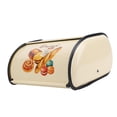 thumbnail image 1 of Bread Bin Metal Bread Box Bread Storage Countertop Bread Box Breadbox Holds for Your Kitchen Counter, 1 of 7