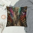 thumbnail image 2 of ARISTURING  Leopard Print Pillow Cases Abstract African Animal Leopard Wildlife Retro Throw Pillowcases Cushion Cover Home Decor Pillow for Sofa Bed, 2 of 5