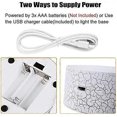 thumbnail image 5 of 3D Wolf Lamp Illusion Night Light LED Wolf Desk Table Lamps 7 Color Change Touch Control, 5 of 5