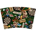 thumbnail image 3 of Mugzie 16-Ounce Tumbler Drink Cup with Removable Insulated Wetsuit Cover - Game Room, 3 of 4