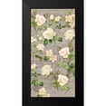 thumbnail image 2 of Allen, Candace 14x24 Black Modern Framed Museum Art Print Titled - Vintage White Roses, 2 of 5