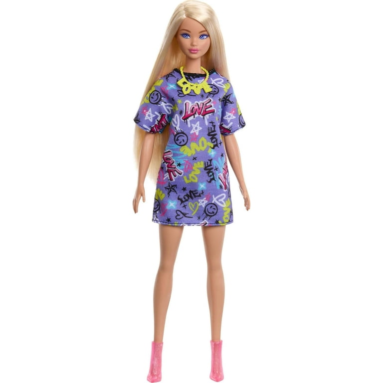 Barbie Doll with Clothes and Accessories, Blond Hair and Party