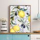 thumbnail image 3 of Tapiz de pared grande con estampado de limón mediterráneo, decoración de pared de Buda indio, arte de pared hippie bohemio y brujería, 3 of 5