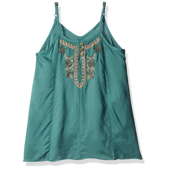 O'NEILL Girls' Little Cassidy Woven Top, North Atlantic, 4/XX-Small