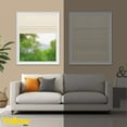 thumbnail image 4 of Yellow Blinds Cordless Light Filtering Roman Shade, Riverside Cream - 35"W X 72"H, 4 of 8