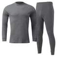 thumbnail image 2 of XINPING Thermal Underwear for Men Long Johns Set, Lined Moisture Wicking 4 Way Stretch, Quick Dry Base Layer Top Bottom, Ideal for Skiing Running and Outdoor, 2 of 8