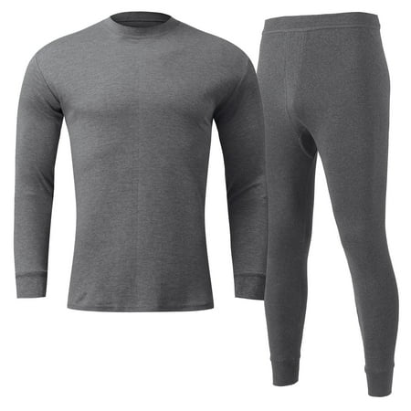 

JDEFEG Suit You Mens Fashion Simple Solid Color Thick Thermal Underwear Set Leggings Bottoming Shirt Autumn Clothes Autumn Pants Walking Suit for Men H M