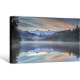 thumbnail image 2 of Aaheei National Park Wall Art Morning Lake Mountains Pictures Modern Landscape Painting Canvas Prints Artwork for Living room Bedroom Office Ready to Hang, 2 of 5