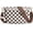 Brown Checkered, variant on Checkered Crossbody Bags for Women Travel Flat Fanny Packs for Woman Men Nylon   Purse Fashion Belt Bum Bag