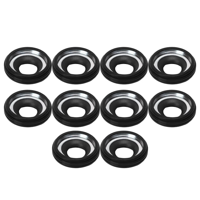 Compressor Shaft Lip Seal Kit,10PCS AC Compressor Shaft AC Compressor Oil Seal Rubber Compressor Shaft Seal Tool Kit True Excellence
