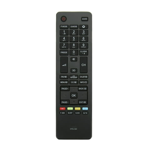 Allimity HTR-A18H Replaced Remote Control Compatible with Haier LCD LED TV LE28M600 LE32M600 LE32A650 LE32F600 LE22M600F LE24M600F LE24M660F LE39M600F LE46M600F LE32B7500 LE48B7500 LE50B7500