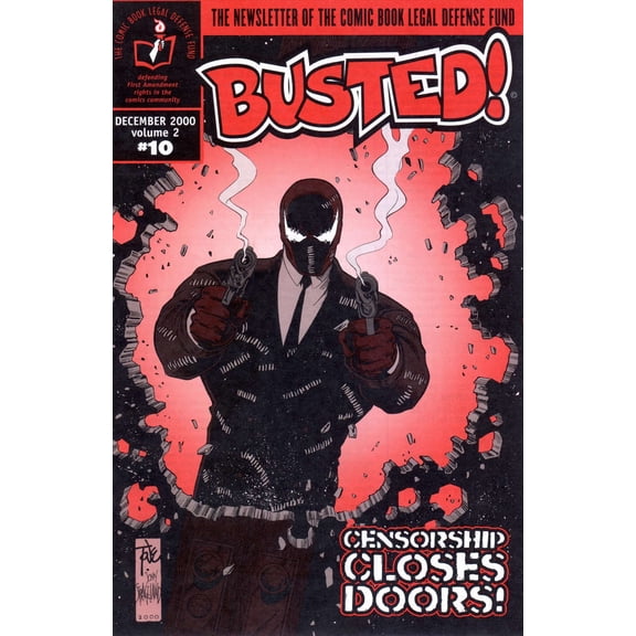 Busted! (vol. 2) #10 VF ; CBLDF Comic Book