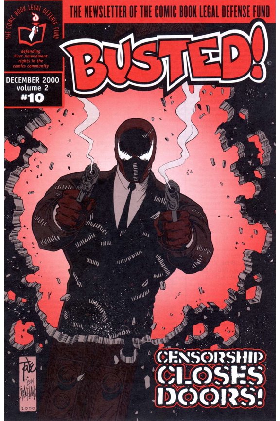 Busted! (vol. 2) #10 VF ; CBLDF Comic Book