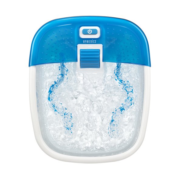 HoMedics Bubble Bliss Deluxe Foot Spa Bubble Foot Massager, 3